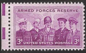 # 1067 MINT NEVER HINGED ARMED FORCES RESERVE