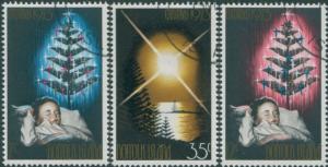 Norfolk Island 1973 SG130-132 Christmas set FU