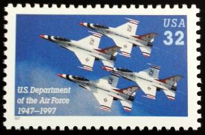 1997 32c Department of the Air Force, 50th Anniversary Scott 3167 Mint F/VF NH