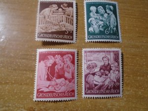 Germany  #  B253-56  MNH