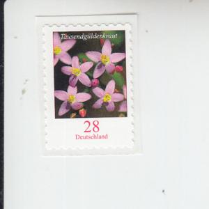 2018 Germany Centaury Flower - Horizontal Coil (Scott NA) MNH