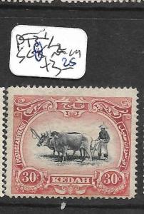 MALAYA KEDAH  (P1301B) COW 30C  SG 8  MOG