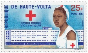 UPPER VOLTA - 1962 - Volta Red Cross - Perf 1v - Mint Never Hinged