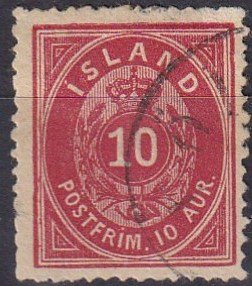 Iceland #11 Used  CV $8.00  (Z6438)