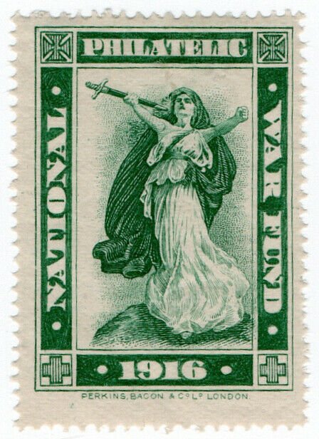 (I.B) Cinderella Collection : National Philatelic War Fund (monochrome)