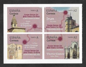 SE)2021 SPAIN, CHURCHES, INTERIOR PATH OF THE BASQUE COUNTRY AND LA RIOJA, B/4 O