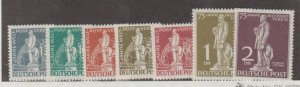 Germany Scott #9N35-9N41 Stamps - Mint Set