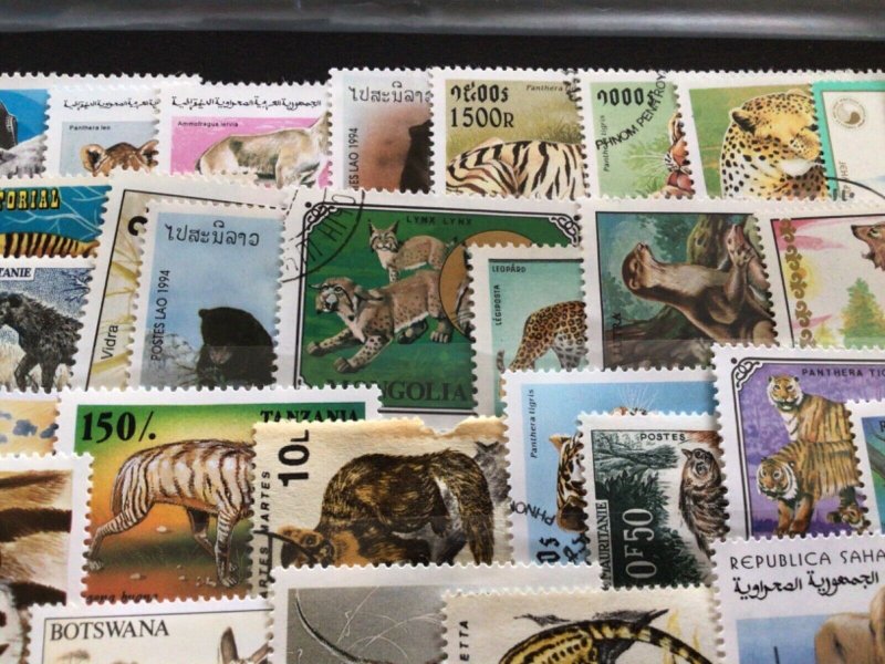 Wild Animals from around the world stamps A6901