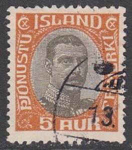 Iceland O42 Used CV $1.50