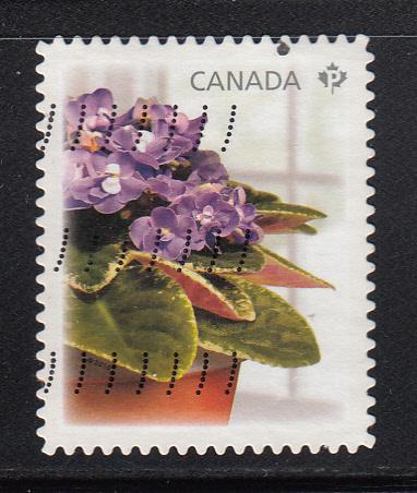 Canada 2010 used Scott #2378 (P) Picasso African violet ex booklet