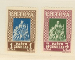 Lithuania #277I/277K Mint (NH) Single