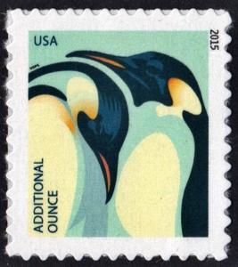 SC#4989 (22¢) Penguins Single (2015) SA