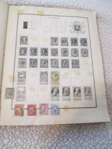 VEGAS - Battered 1928 Scott Album - OLD Stamps Incl China  >160 Photos! FE604