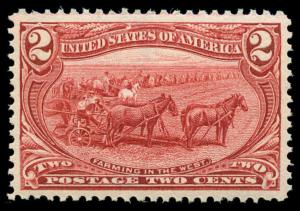 momen: US Stamps #286 Mint OG NH SUPERB Jumbo