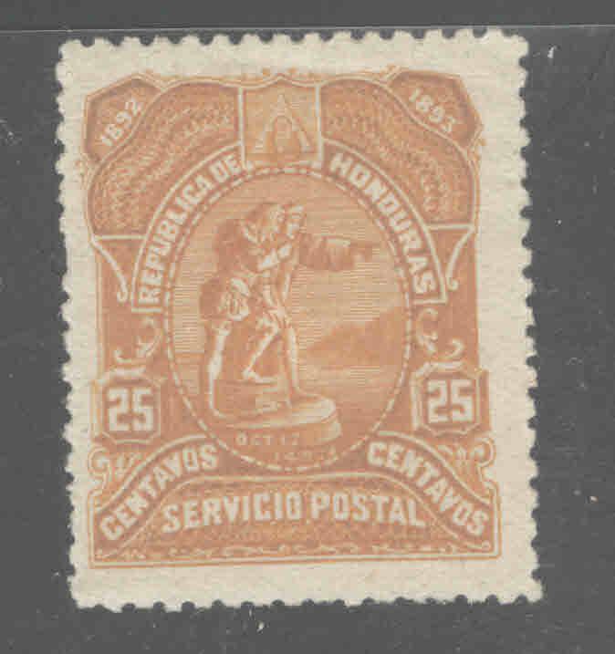 Honduras  Scott 70 MH* airmail stamp