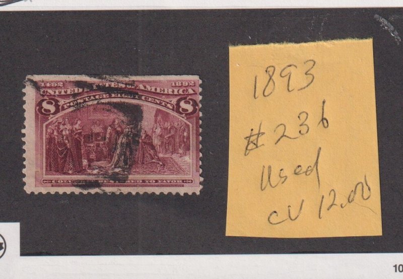 U.S. Sc #236 Used (S30566)