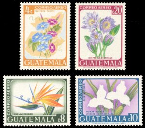 Guatemala 1967 #C352-C355 Mint Never Hinged