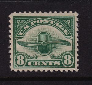 1923 AIRMAIL 8c green Sc C4 MNH XF single Air Service Emblem (B