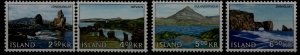 Iceland 380-83 MNH Views SCV2.50