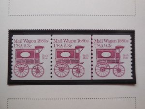 #1903 PNC3 9.3c Mail Wagon Plate #4  MNH OG VF