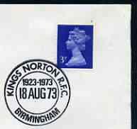 Postmark - Great Britain 1973 cover bearing special cance...