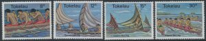 Tokelau Islands  SC# 65-68  MNH   Canoe Racing see details & scans    