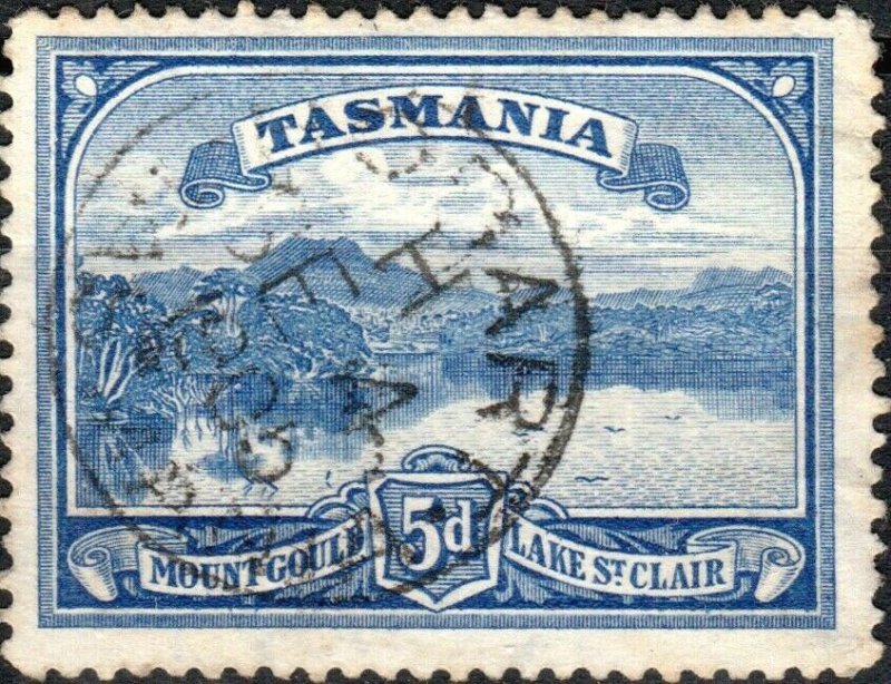 AUSTRALIA / TASMANIA - 1905  HOBART  CDS on SG235 5d bright blue