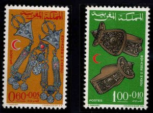 Morocco Scott B12-B13  MNH** semi -postal set