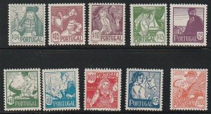 PORTUGAL #605-14 MINT NEVER HINGED #614 VLH COMPLETE