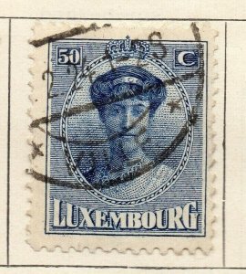 Luxemburg 1921 Early Issue Fine Used 50c. NW-191784