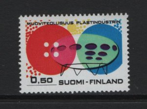 Finland   #511   MNH   1971  plastics industry