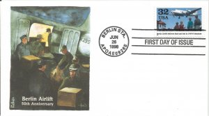 Berlin Airlift FDC Edken cachet #!