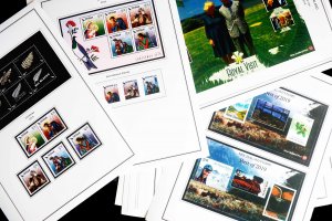 COLOR PRINTED NEW ZEALAND 2016-2020 STAMP ALBUM PAGES (103 illustrated pages)