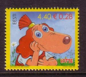 Estonia Sc558 2007 Lotte Gadgetville stamp NH