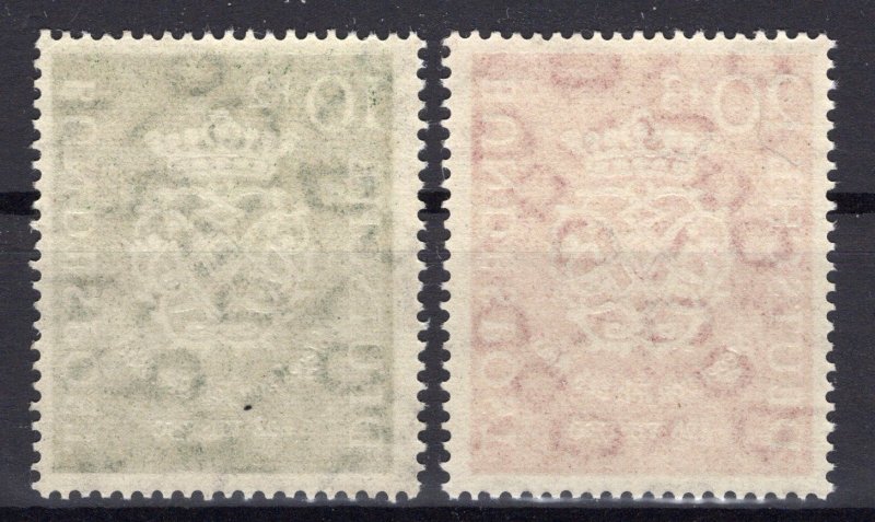 West Germany: 1950 Bach MNH Set