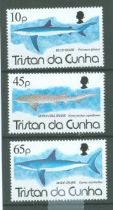 Tristan da Cunha #551-553  Single (Complete Set)