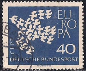 Germany #845 40pf Europa used VF