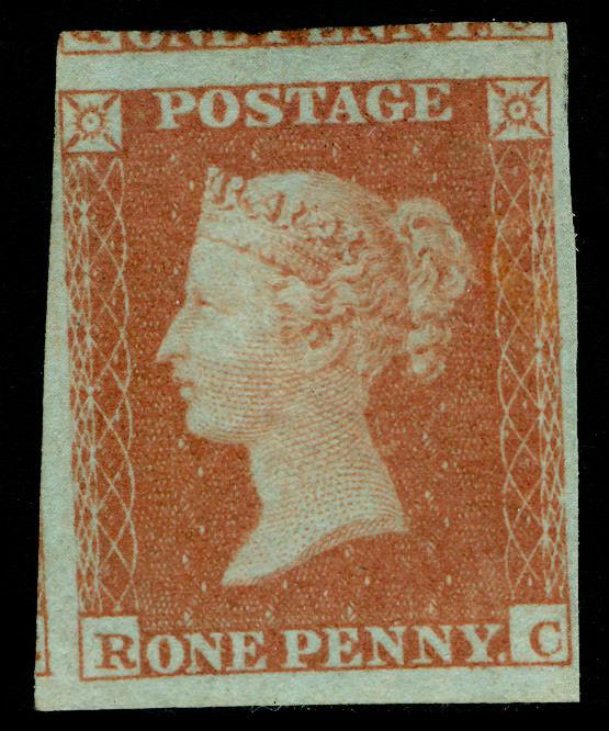SG9, 1d pale red-brown, NH MINT. Cat £675+ RC