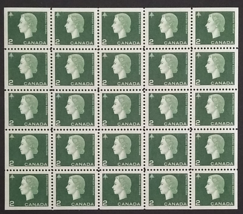 Canada 402a Mini Pane VF MNH