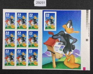 US STAMPS  #3306 DAFFY SHEET MINT OG NH LOT #29251