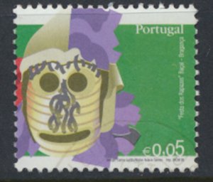 Portugal  SC# 2828 Used  Mask see details & scan