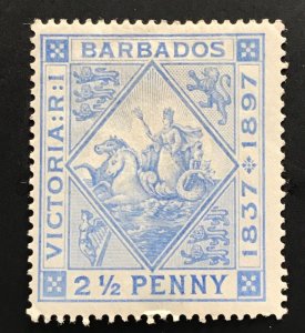 Barbados, SG 84, Unused