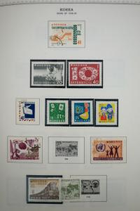 Korea Mint 1800's to 1980's Stamp Collection