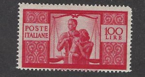 Italy SC#477 MNH Fine SCV$400.00...fill Quality!