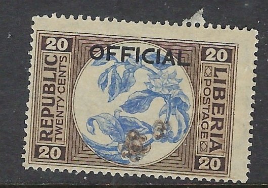 Liberia O115 MH 1921 issue (ap7849)