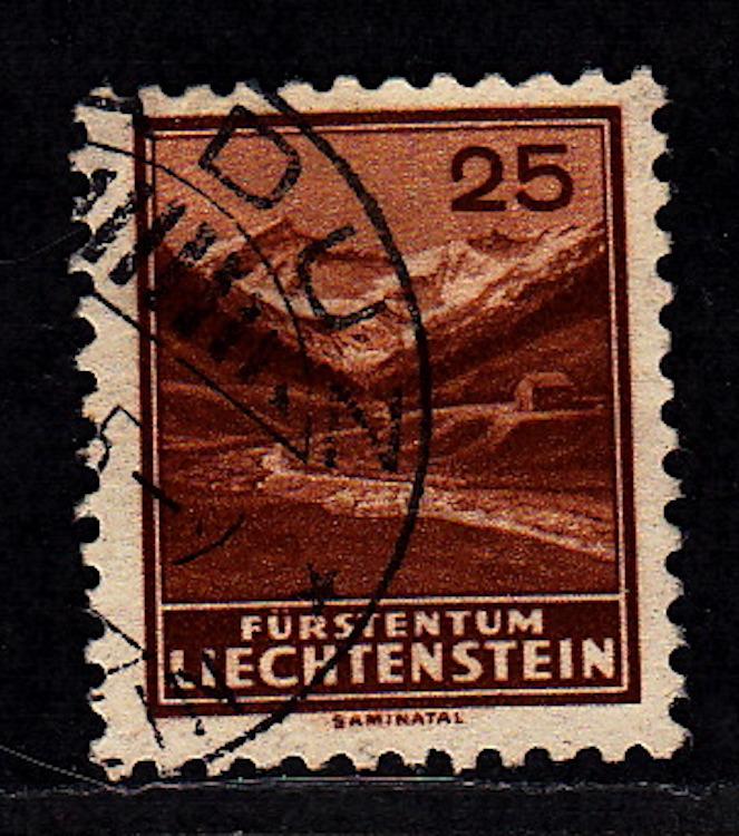 Liechtenstein, #121 used, CV$47.50