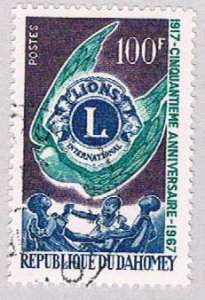 Dahomey 234 Used Lions Club 1967 (BP4881)