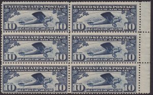 C10 Charles Lindbergh Block MNH
