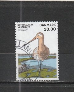 Denmark  Scott#  1707  Used  (2015 Black-Tailed Godwit)