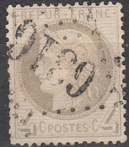 France #52 F-VF Used  CV $45.00 (A14655)